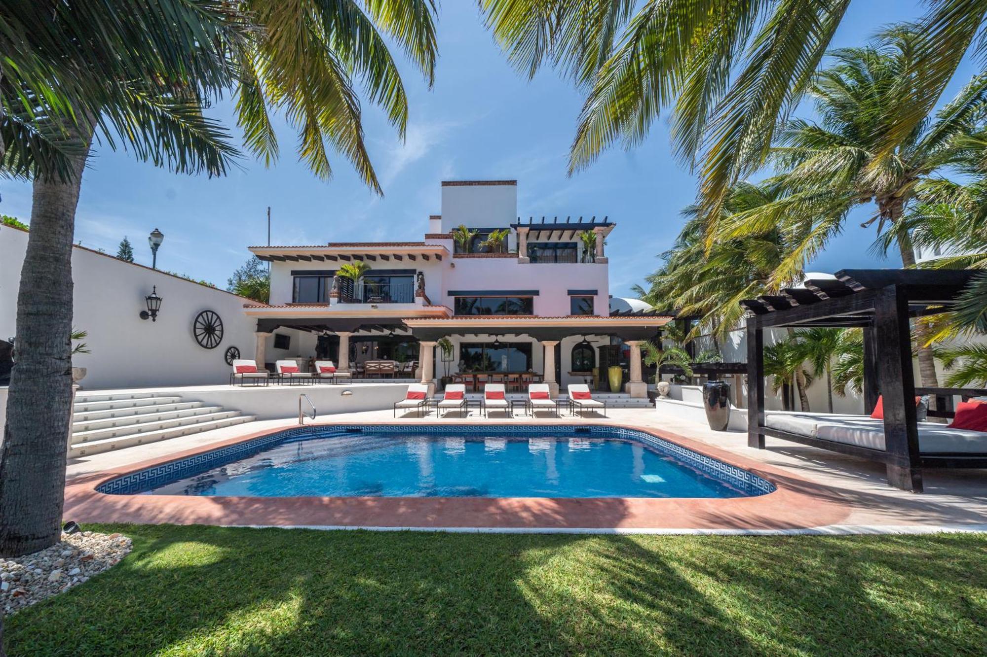 Villa Albatros Oceanfront Luxury Hotelzone Cancún Exterior foto
